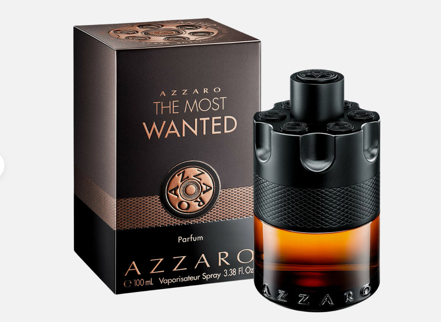 Azzaro The Most Wanted 3.38 oz Parfum Cologne for Men